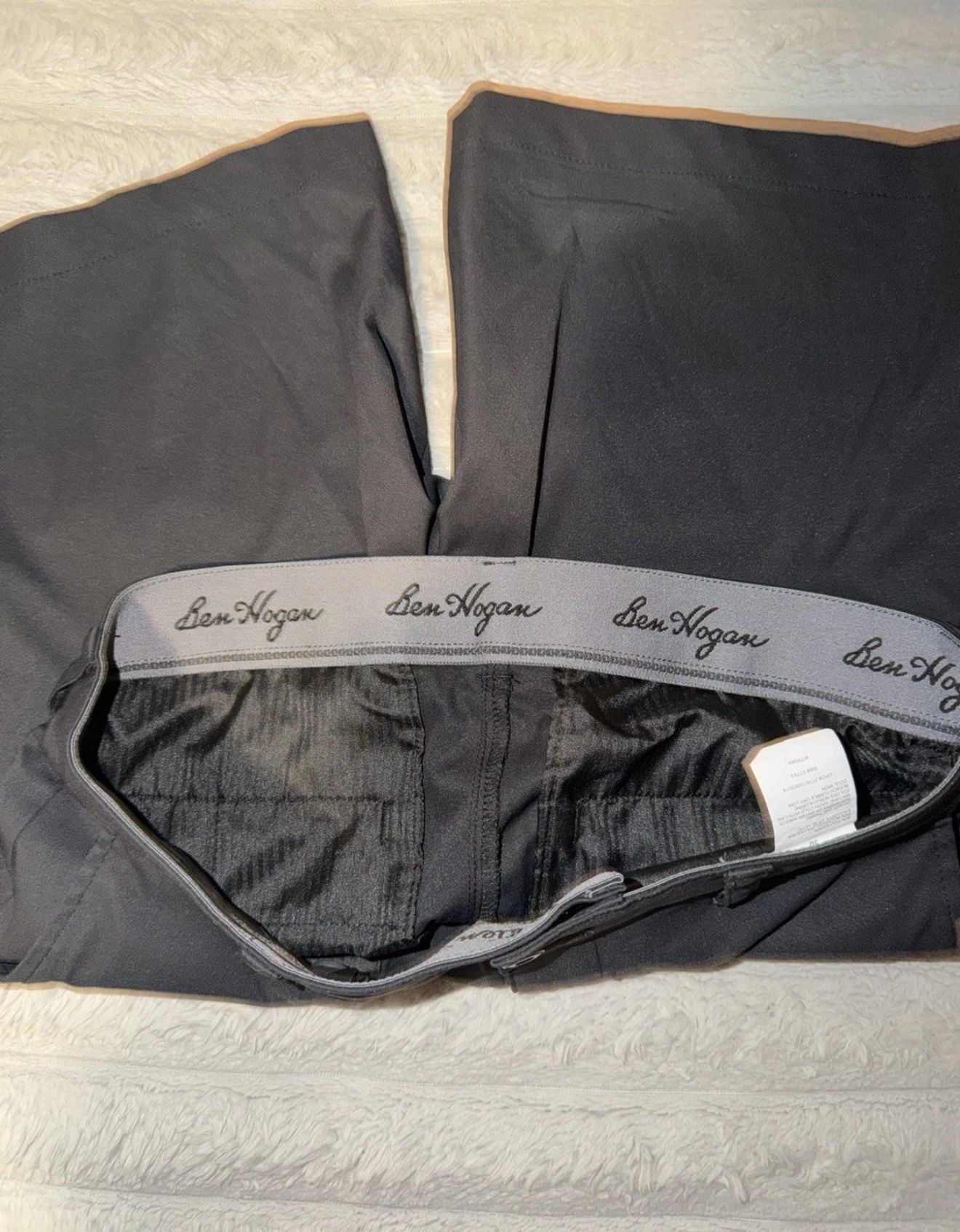 Ben Hogan Black Chino Shorts Size 30 Men's Golf Athletic Wear 4