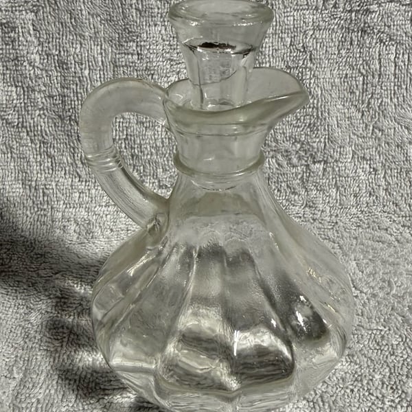 Anchor Hocking Glass Cruet Bottle With Stopper
