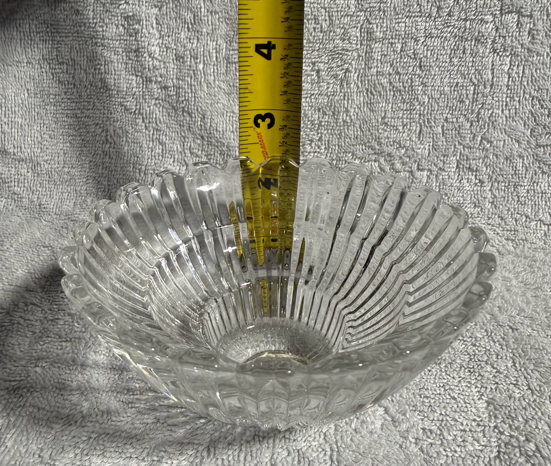 Mikasa Royal Suite Crystal Bowl 4