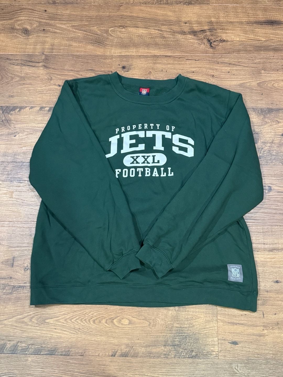 Property of New York jets sweatshirt men’s XL 1