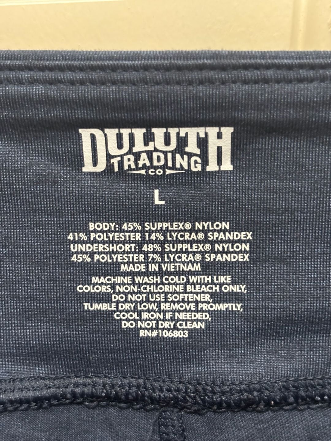 Duluth Trading Co. Women’s Performance Athletic Skort Navy Blue  8