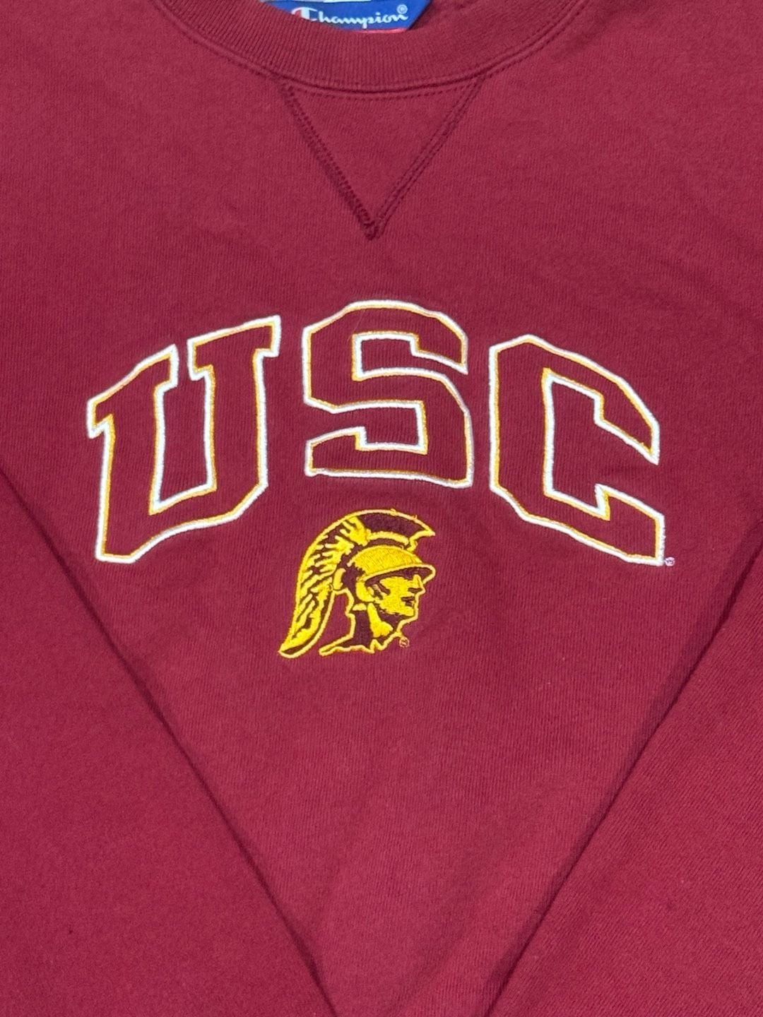 Vintage Champion USC Trojans Sweatshirt Size XL Red 2