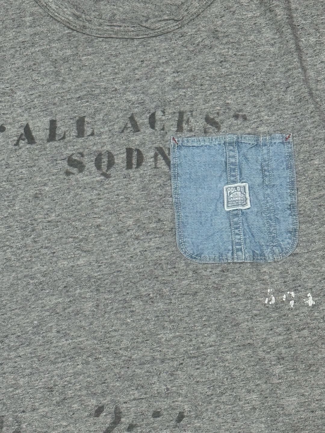 Polo Ralph Lauren All Aces Sqdn Pocket T-Shirt size large 3