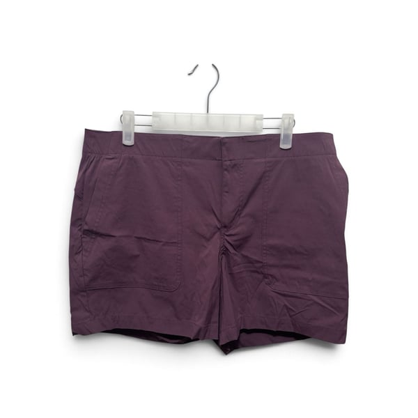 Eddie Bauer Shorts Size 12 Purple Nylon Spandex