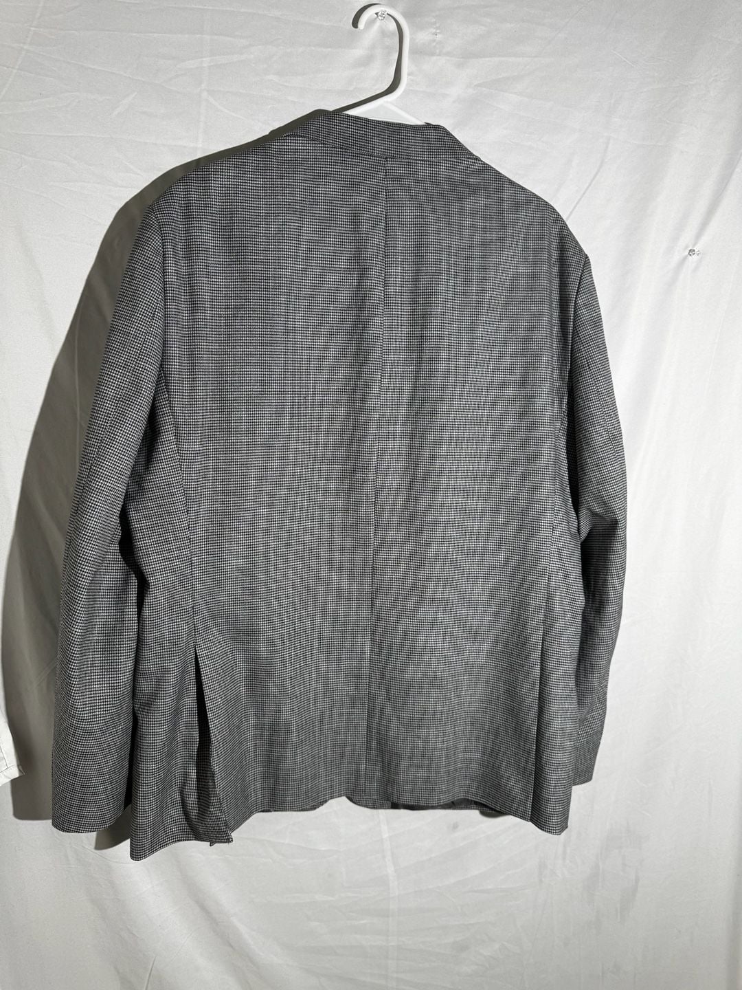 Lauren Ralph Lauren Mens Blazer Houndstooth Check Sport Coat Preppy Gray 6