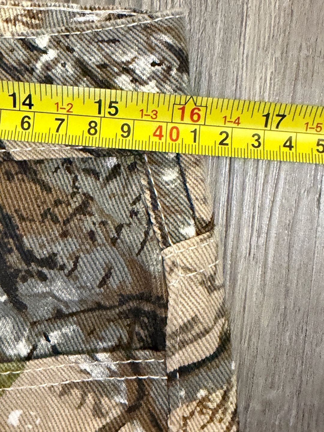 Manfinity Camouflage Cargo Jeans Size 32 Tree Camo Print 3