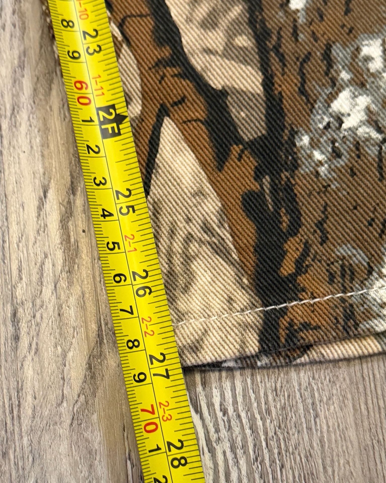Manfinity Camouflage Cargo Jeans Size 32 Tree Camo Print 5