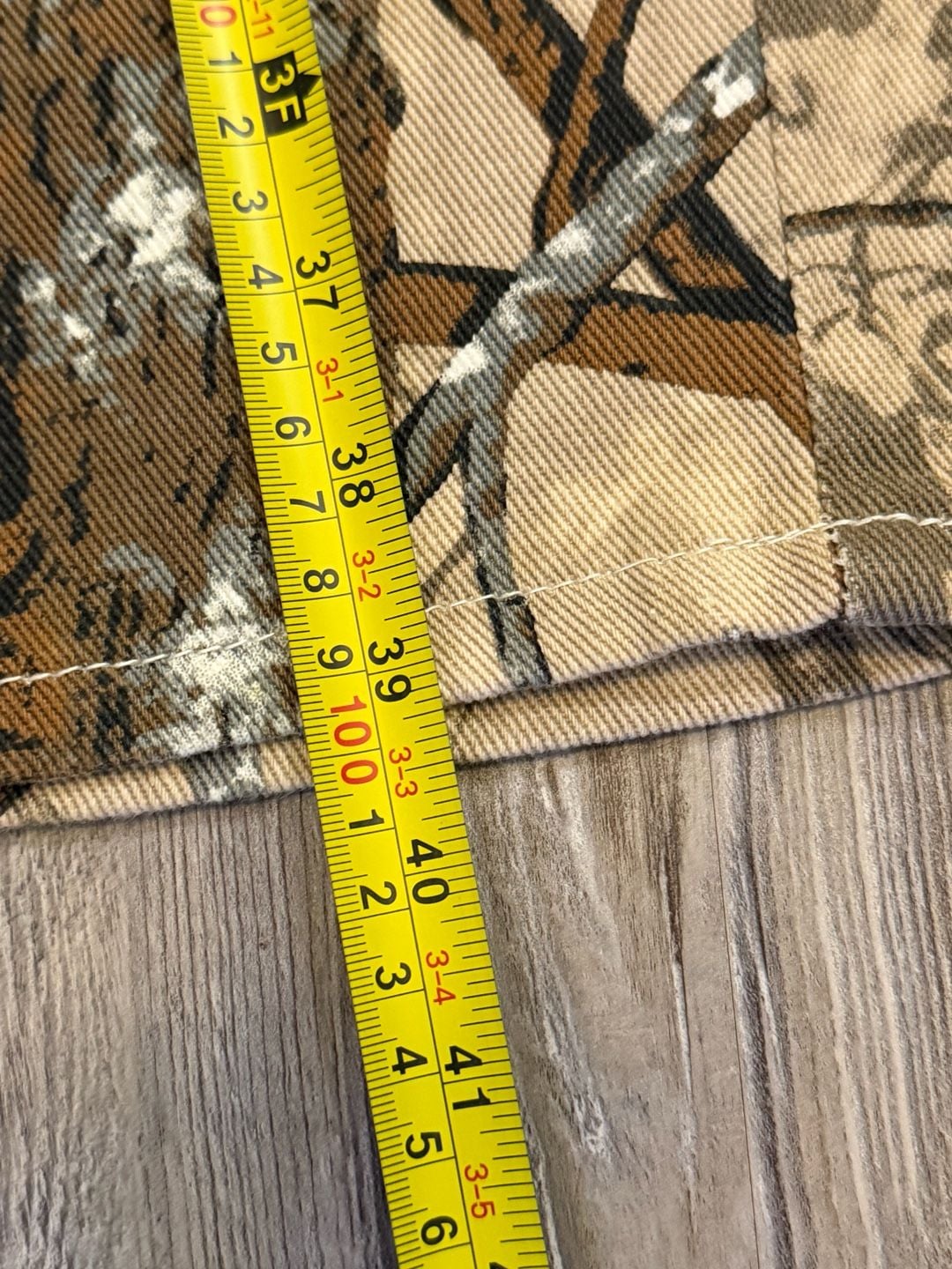 Manfinity Camouflage Cargo Jeans Size 32 Tree Camo Print 6