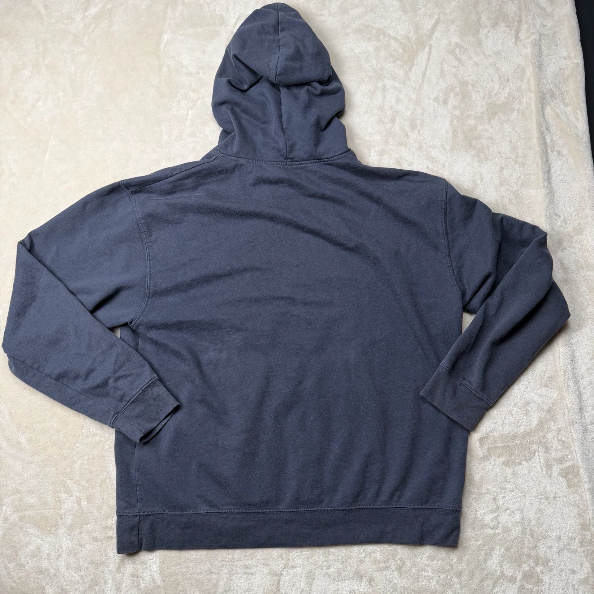 Bass Pro Shops Hoodie Size L Navy Blue Logo Sweatshirt 7