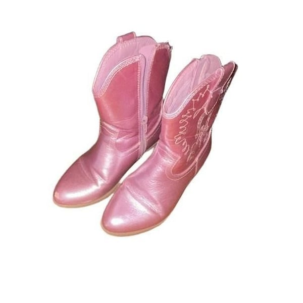 Girls Pink Madden NY Boots Youth size 1 