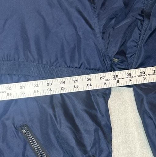 Abercrombie & Fitch Navy Blue Hooded Anorak Jacket Size M 6