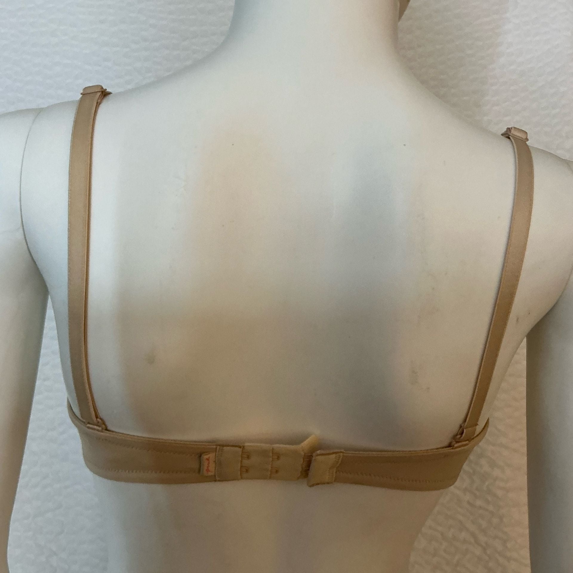 Pink Victoria's Secret Bra Size 34C Nude T-Shirt Underwire 5