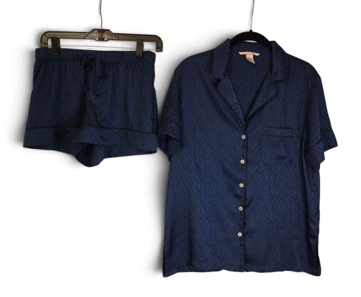 2 Victoria's Secret Satin PJ Short Sets
6