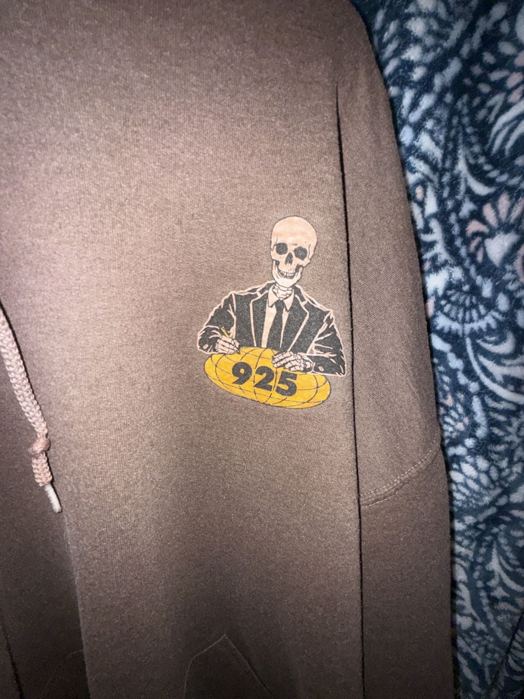 Open 925 Just Because You Did It Brown Hoodie 2XL 3