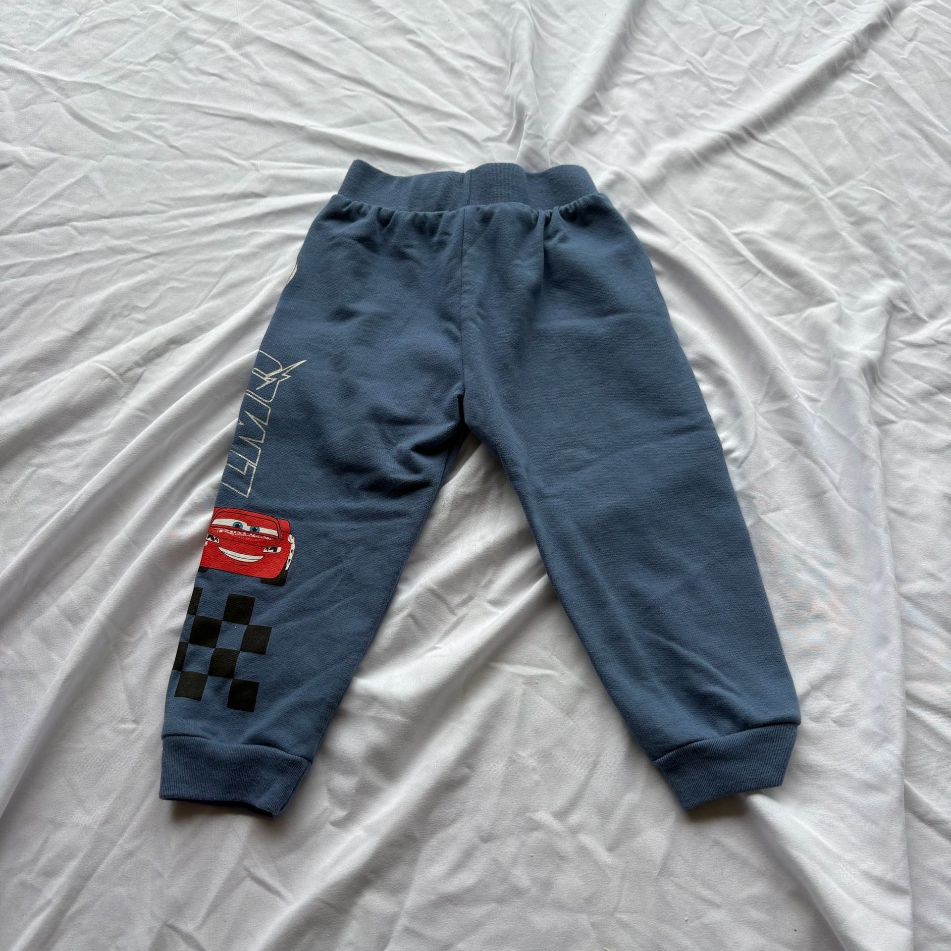Disney Cars Sweatshirt and Joggers Set Size 2T Blue Lightning McQueen 3