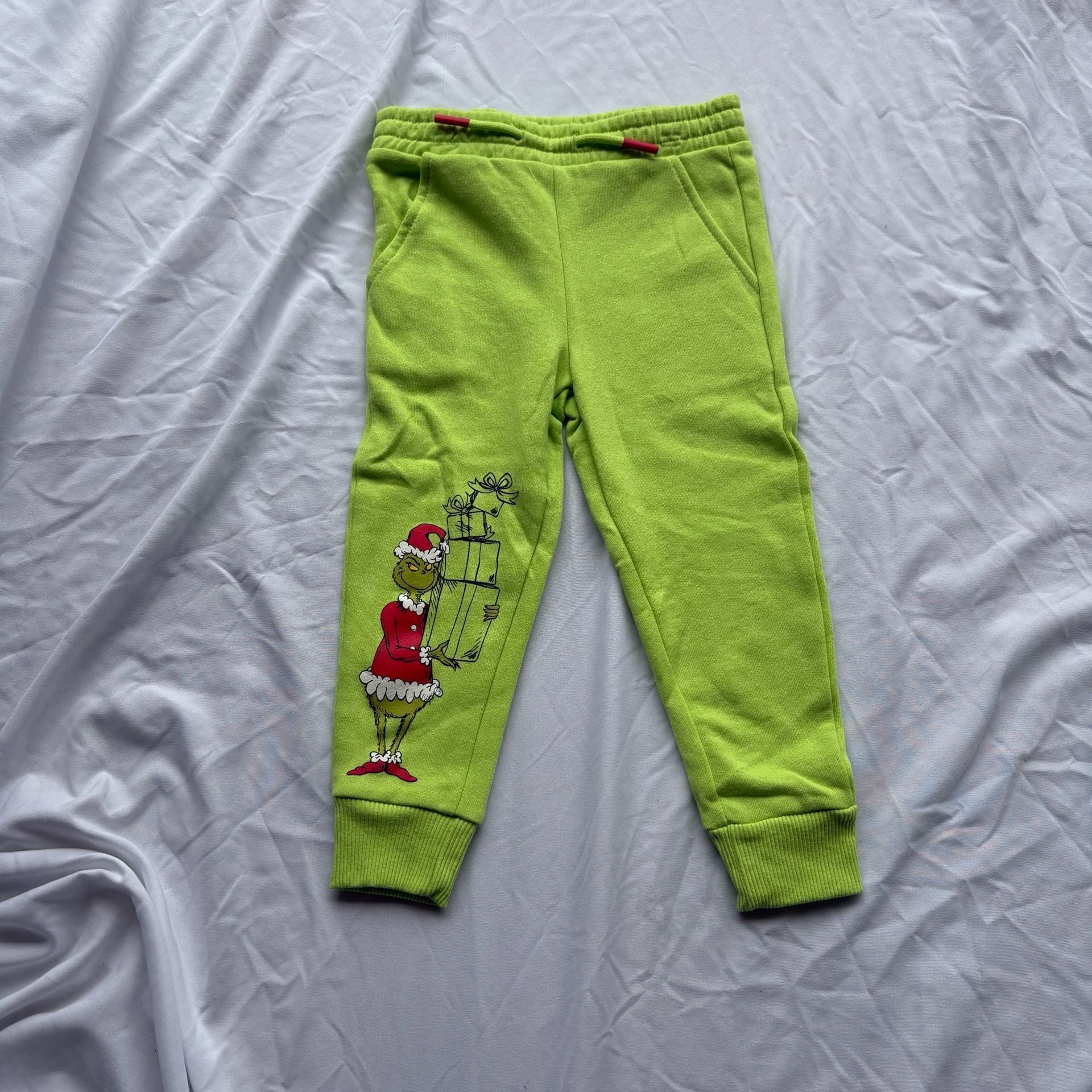 The Grinch Team Grinch Sweatshirt and Jogger Set 2T Green Fleece 4