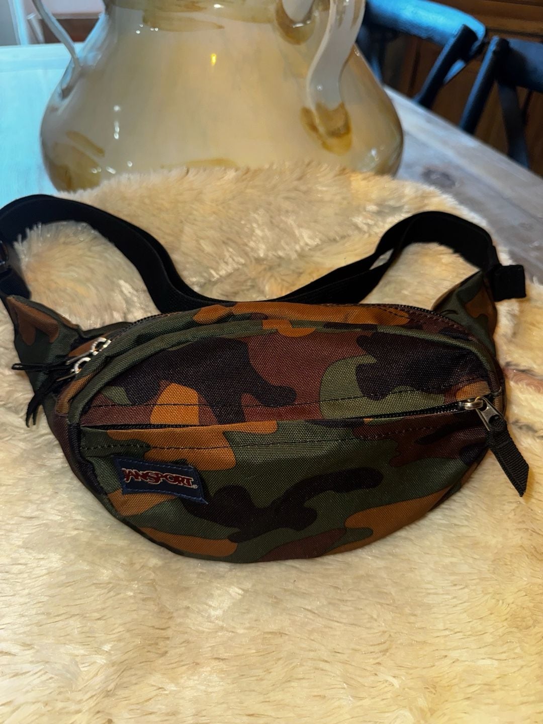Jansport Fifth Avenue Fanny Pack Camo Crossbody Bag 2