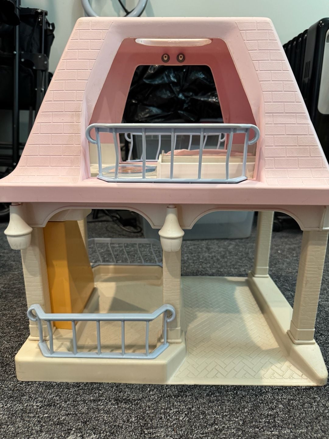 Vintage 90s Little Tikes Grandma’s Cottage Dollhouse & 3PC Party Kitchen Set 7