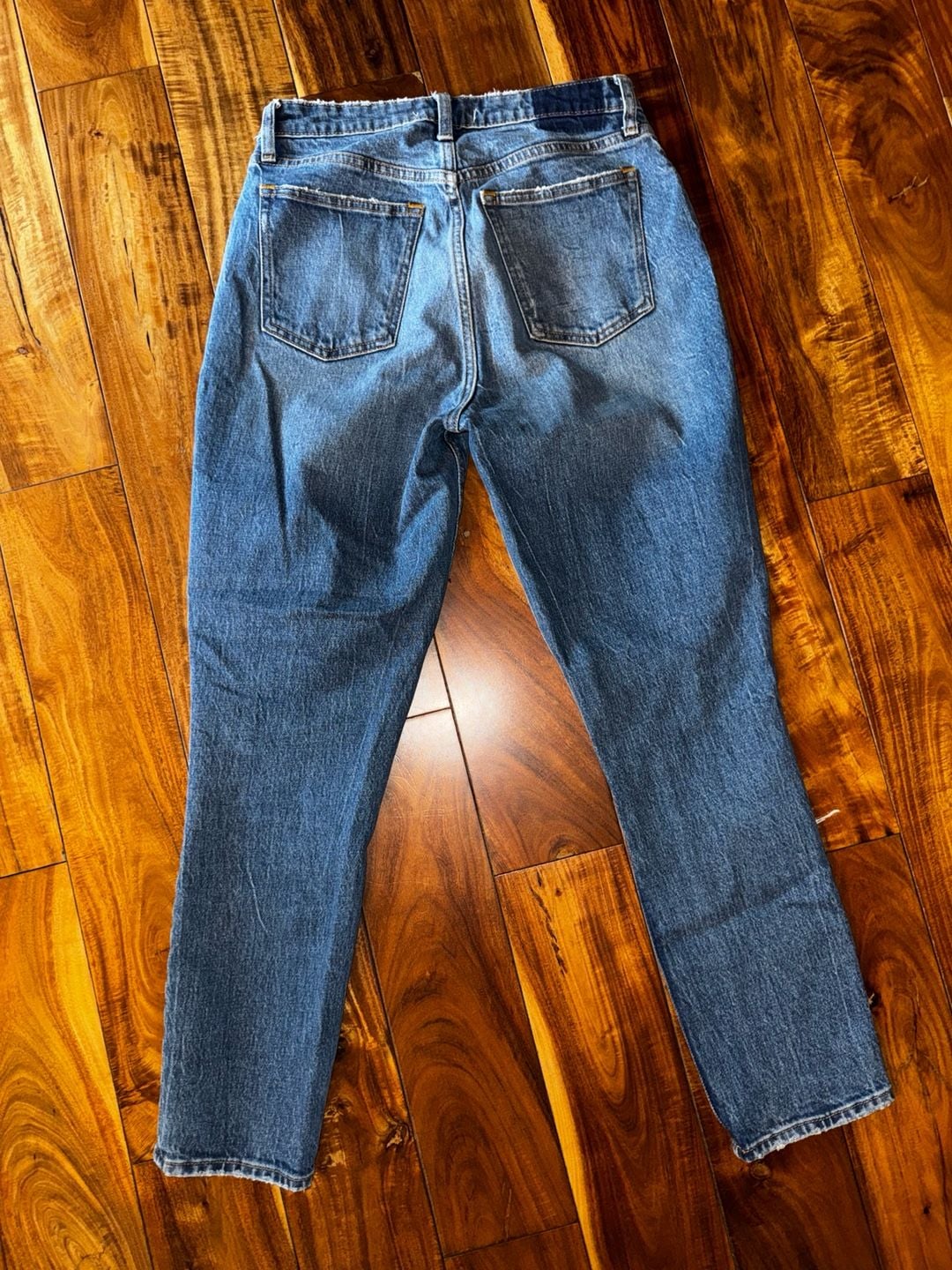 Abercrombie & Fitch The Skinny High Rise Curve Love Jeans Size 27 4R Blue Denim 5
