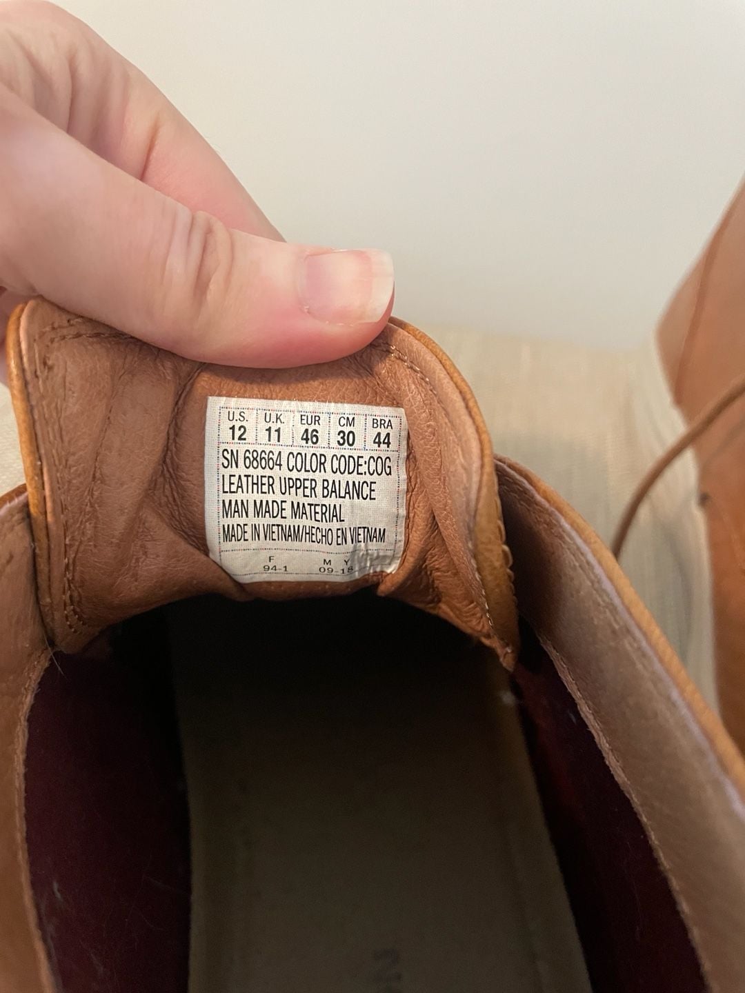 Mark Nason Shogun Cognac Leather Chukka Shoe 5