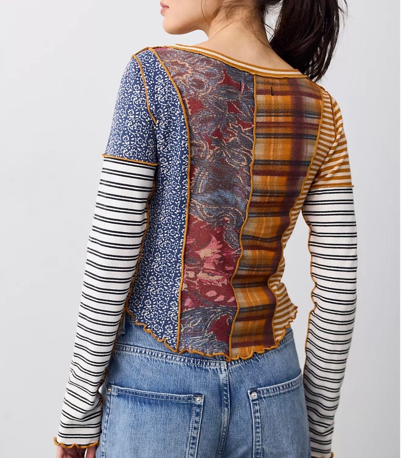 Free people We The Free Never Let Go Tee size Large 3