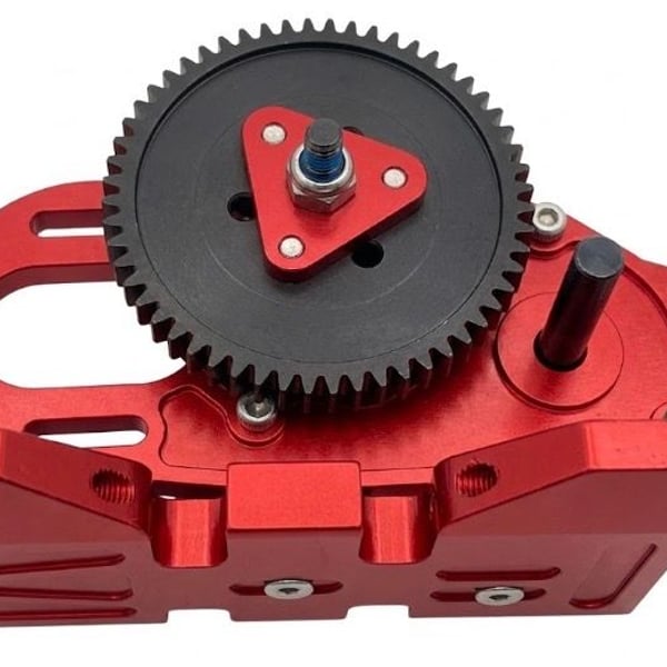 Pothyes Full Metal LCG Transmission | Red Upgrade Parts