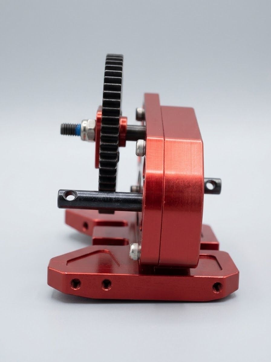 Pothyes Full Metal LCG Transmission | Red Upgrade Parts 2