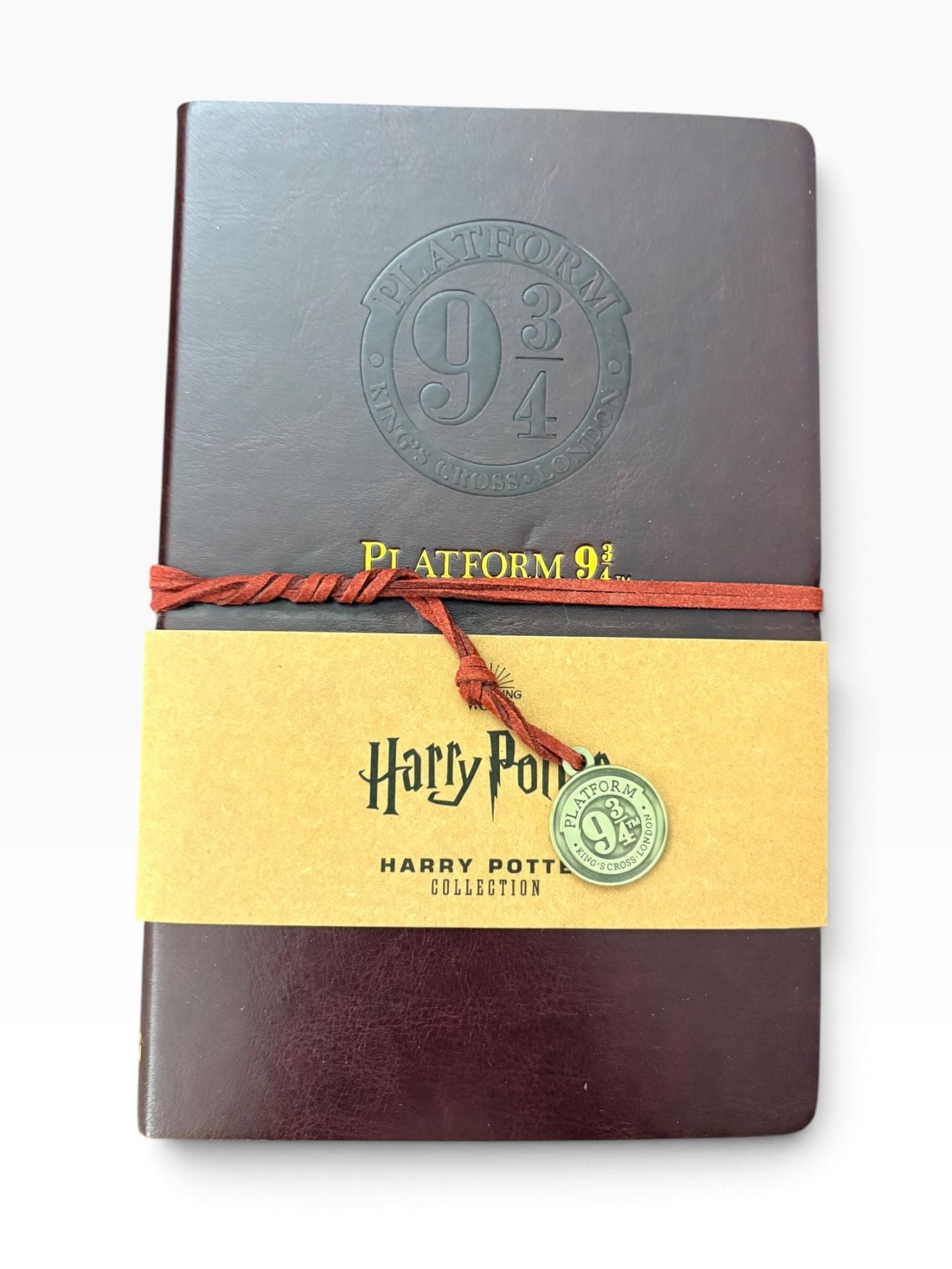Harry Potter Platform 9 3/4 Notebook Journal with Suede Cord 1