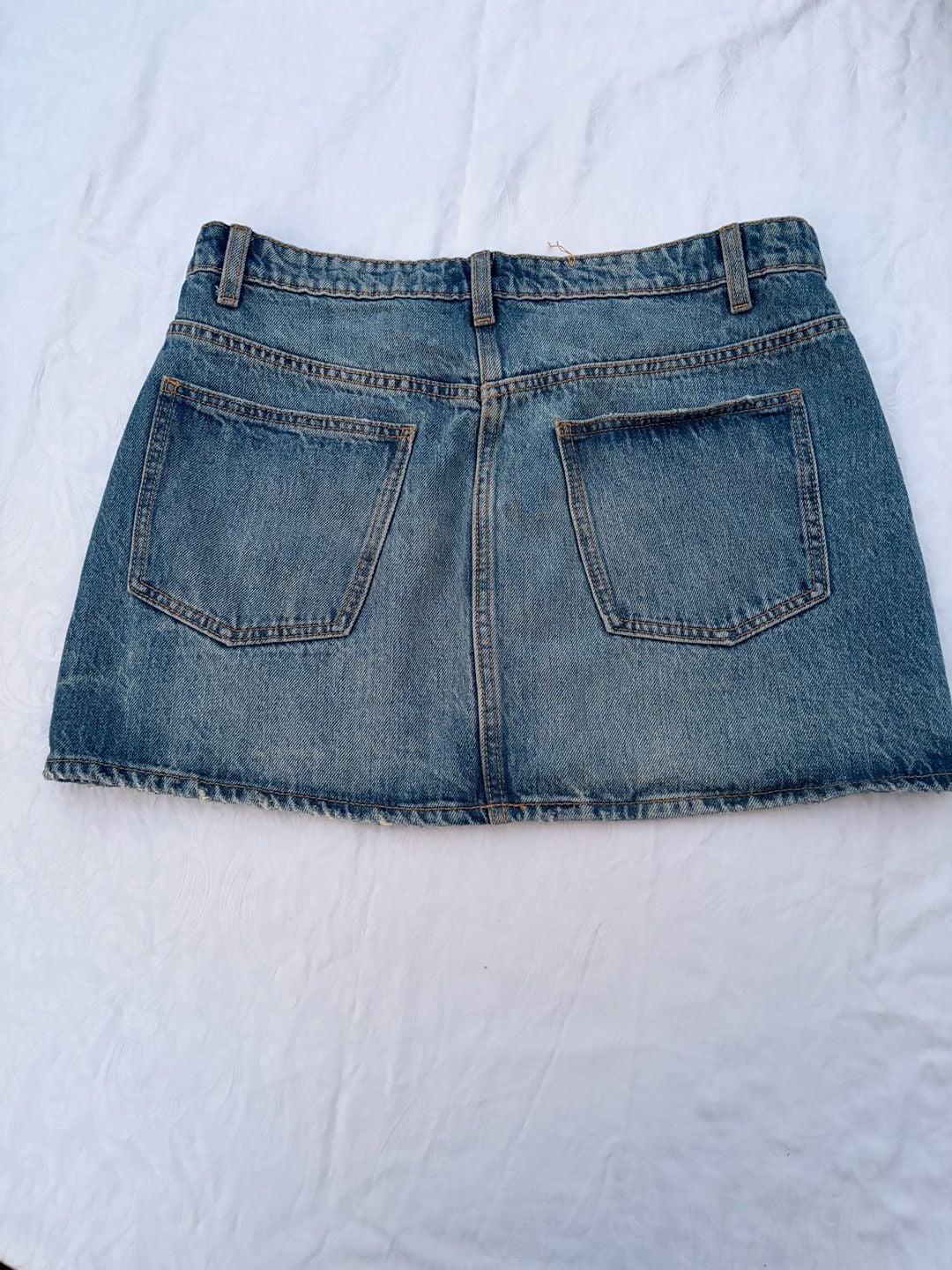 Denim Mini Skirt Y2K 3