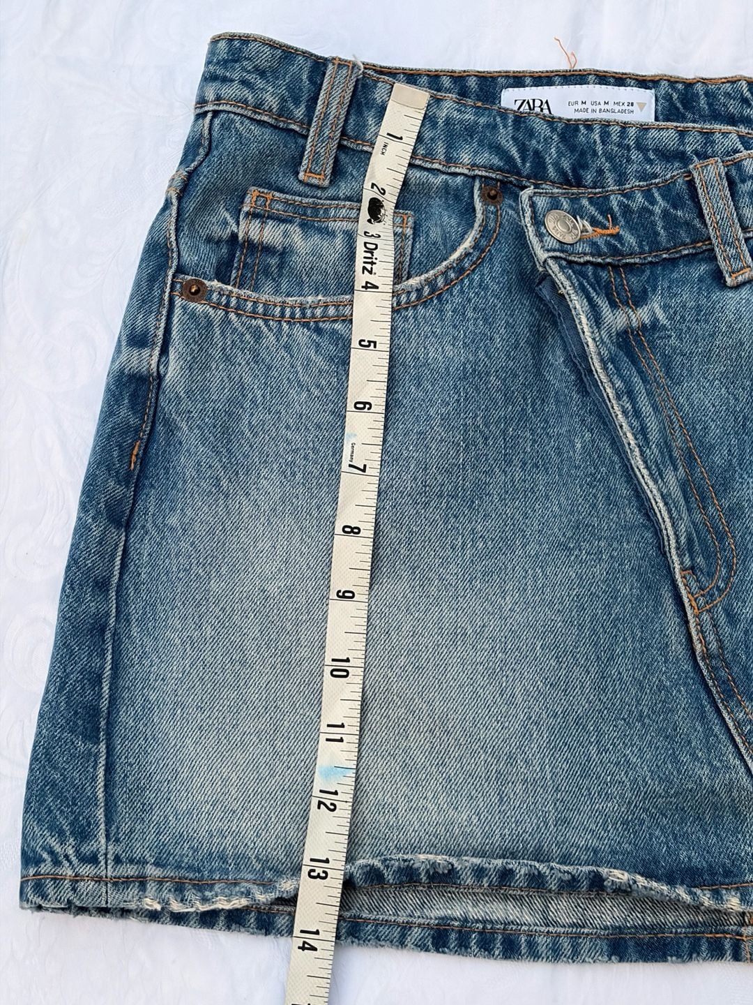 Denim Mini Skirt Y2K 4