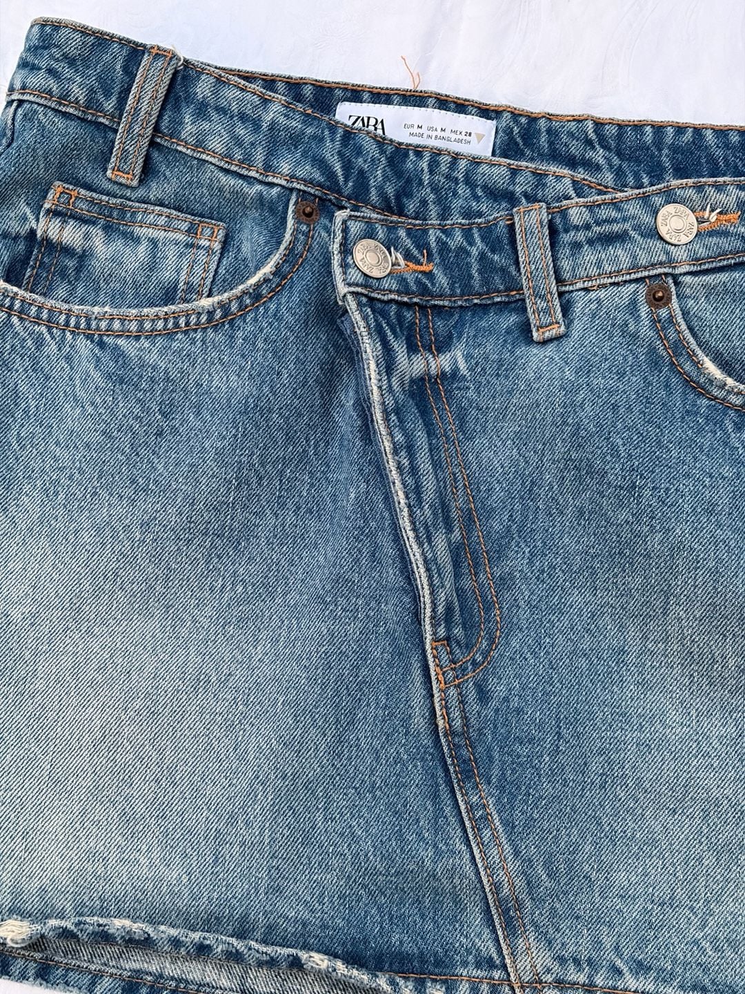 Denim Mini Skirt Y2K 5