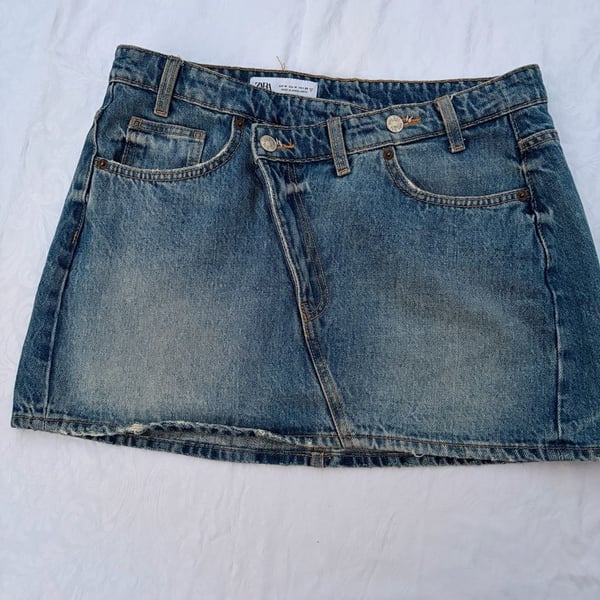 Denim Mini Skirt Y2K