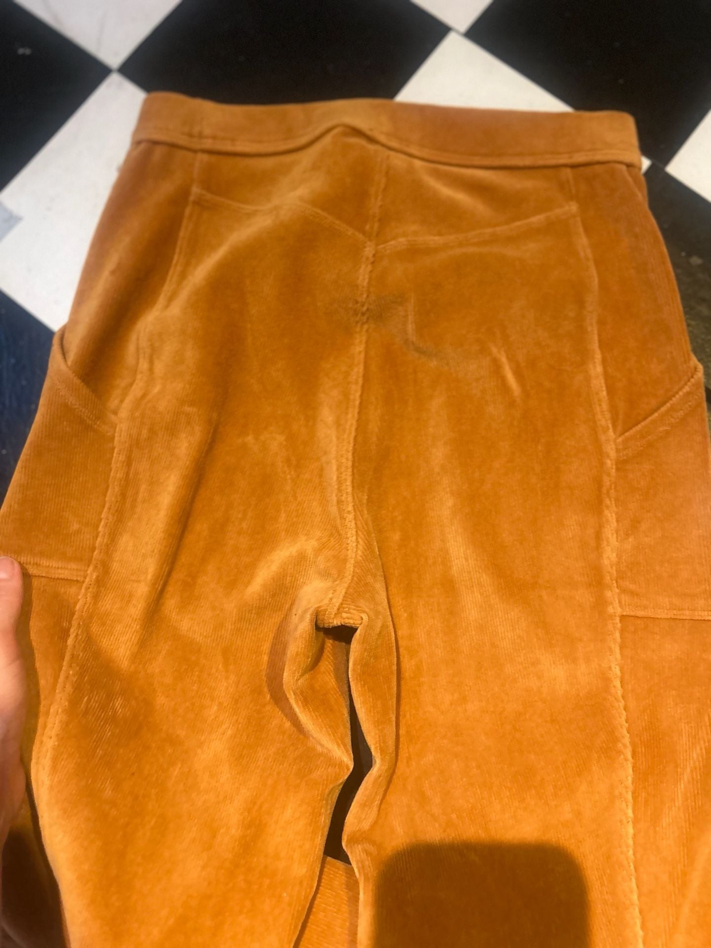 Alo Yoga Mustard Corduroy Tracksuit Set 9
