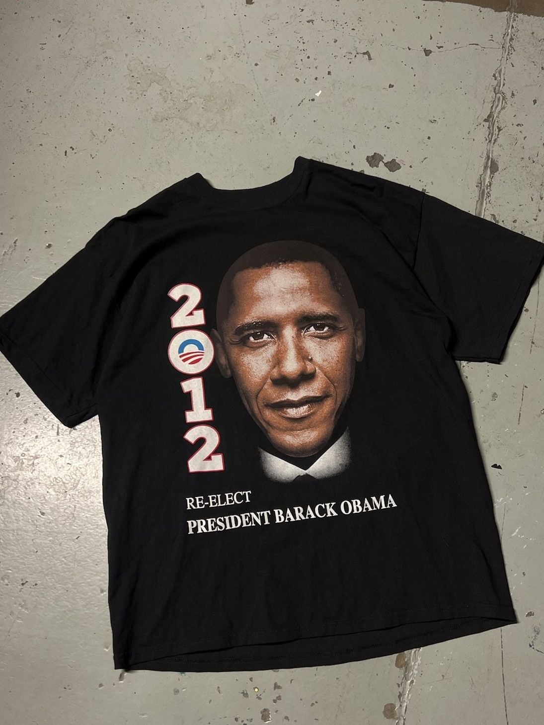 Style Re-elect President Barack Obama 2012 T-Shirt XL Black Yes We Can Do It 2