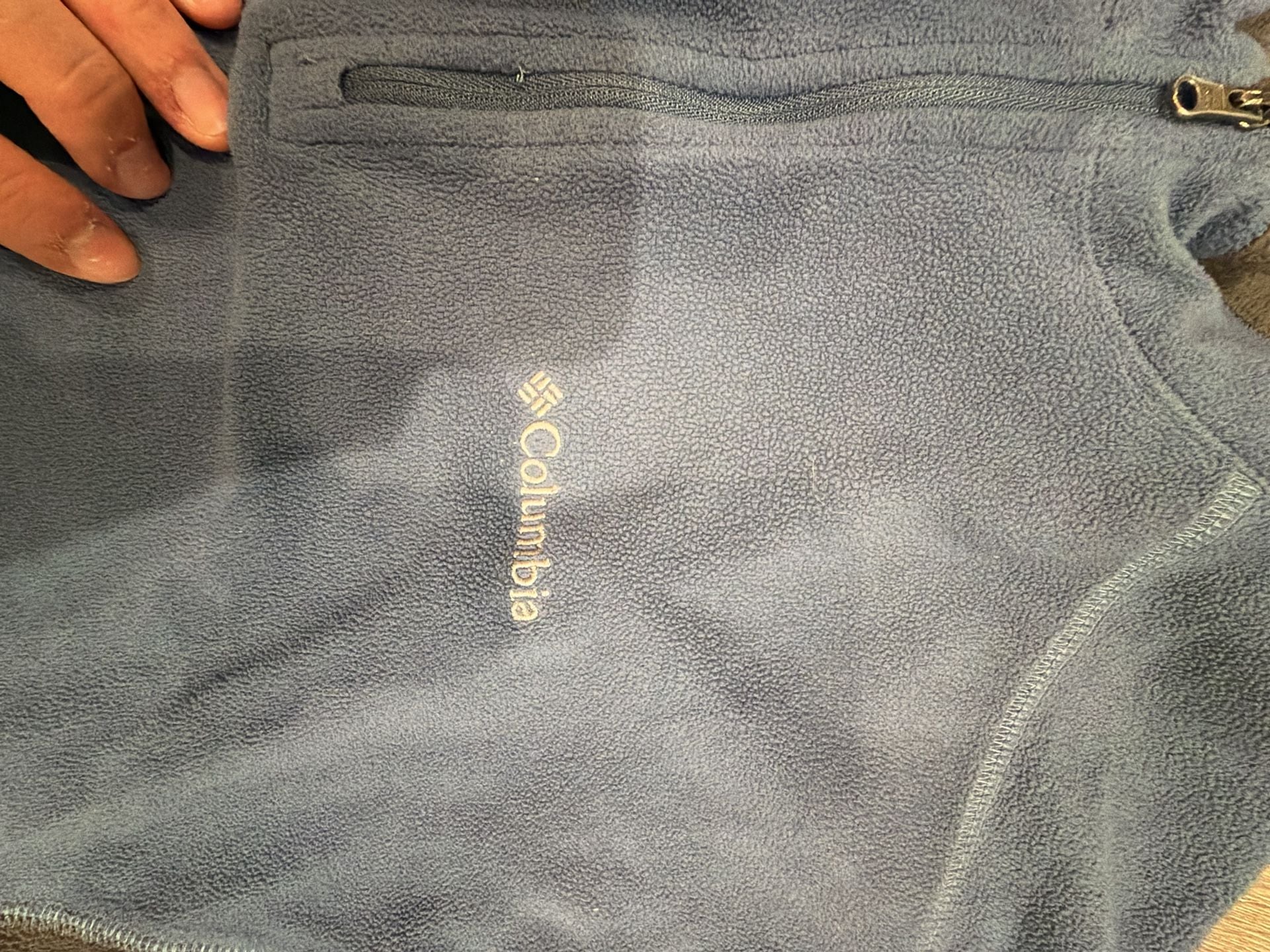 Columbia Klamath Range II Half Zip Fleece Pullover Size XL Blue 3