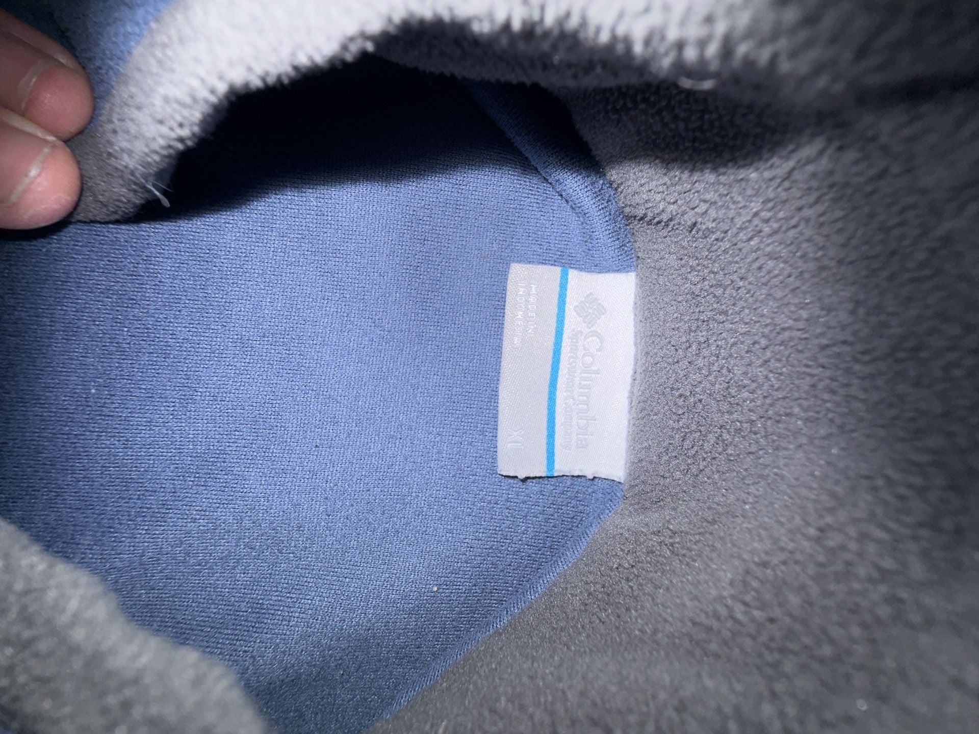 Columbia Klamath Range II Half Zip Fleece Pullover Size XL Blue 4