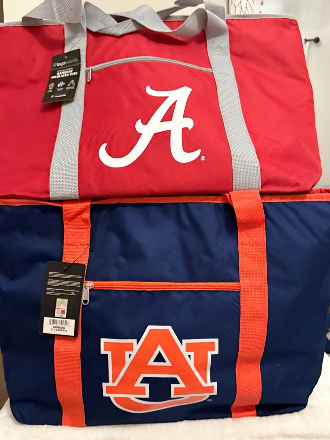 New Logo Brands Auburn Tigers Gameday Insulated Tote Bag 2