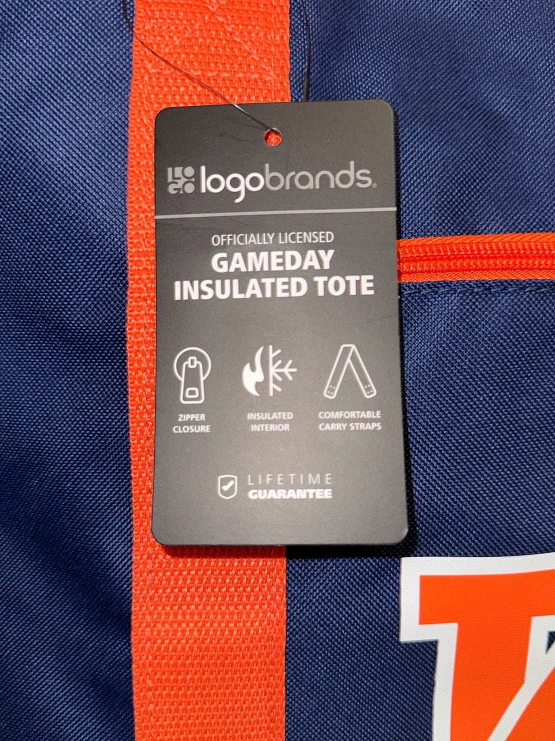 New Logo Brands Auburn Tigers Gameday Insulated Tote Bag 4