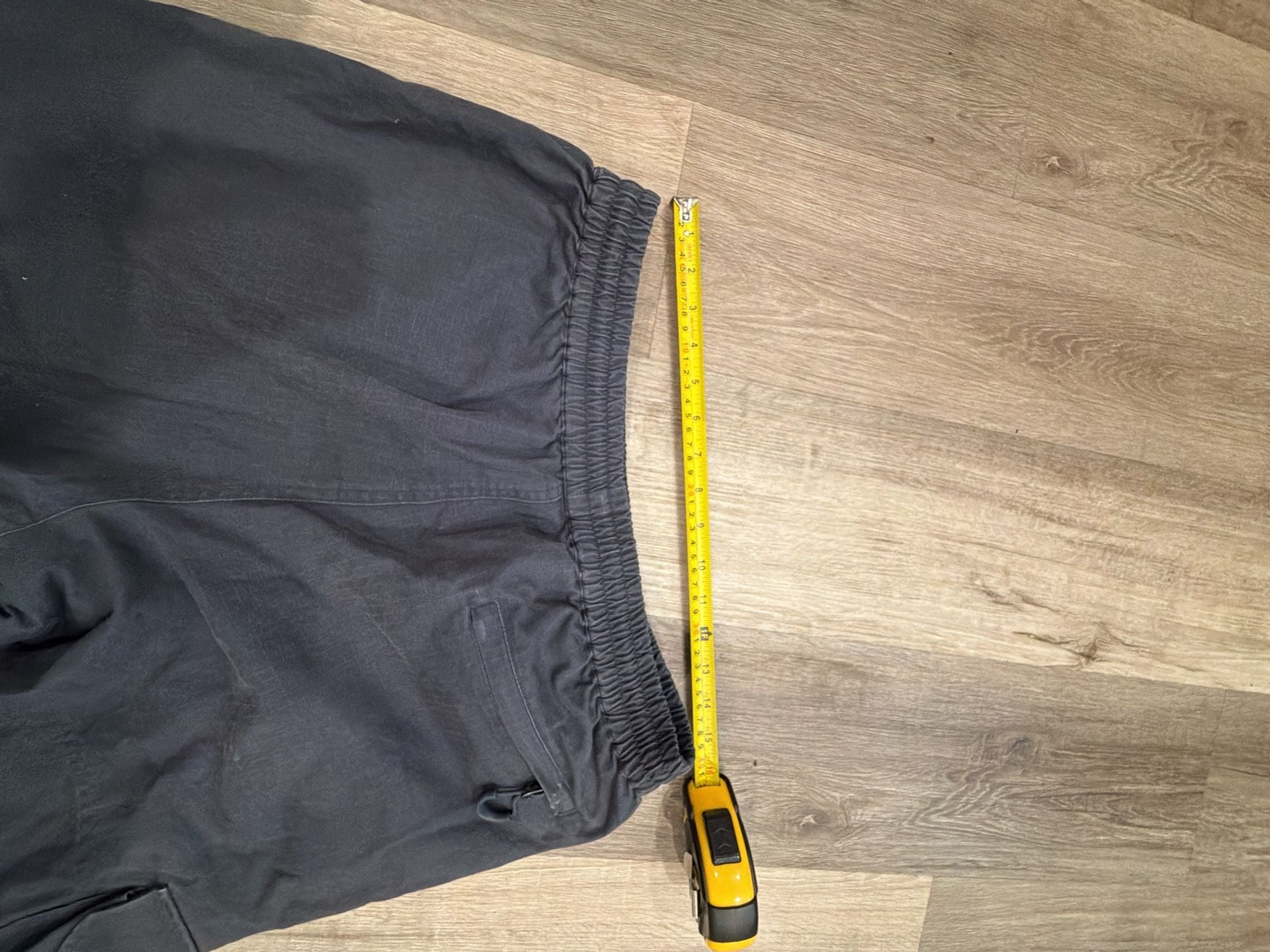Palace Gore-Tex Cargo Pants Size L Navy Ripstop 9