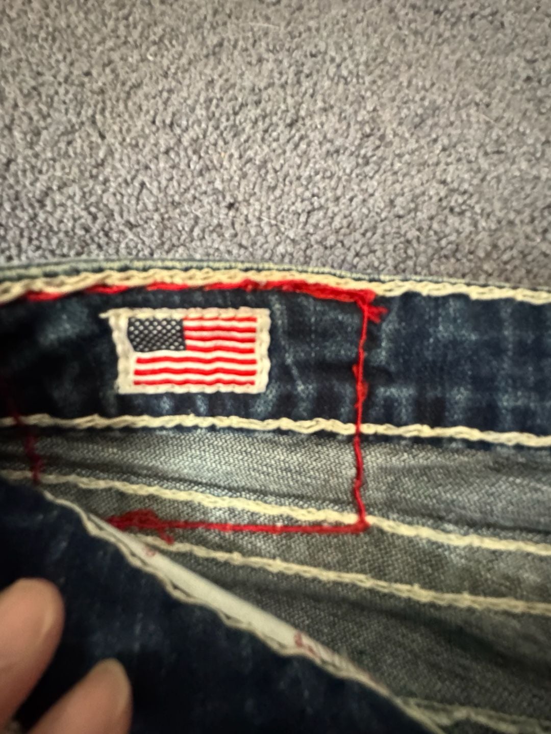 True Religion Joey Super T Jeans Size 29 Blue Denim 2