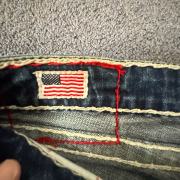 True Religion Joey Super T Jeans Size 29 Blue Denim