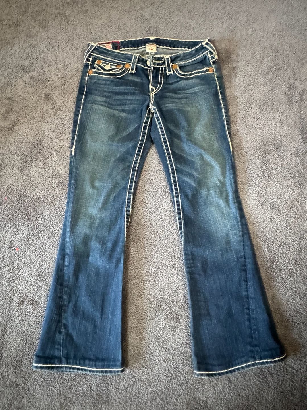 True Religion Joey Super T Jeans Size 29 Blue Denim 3