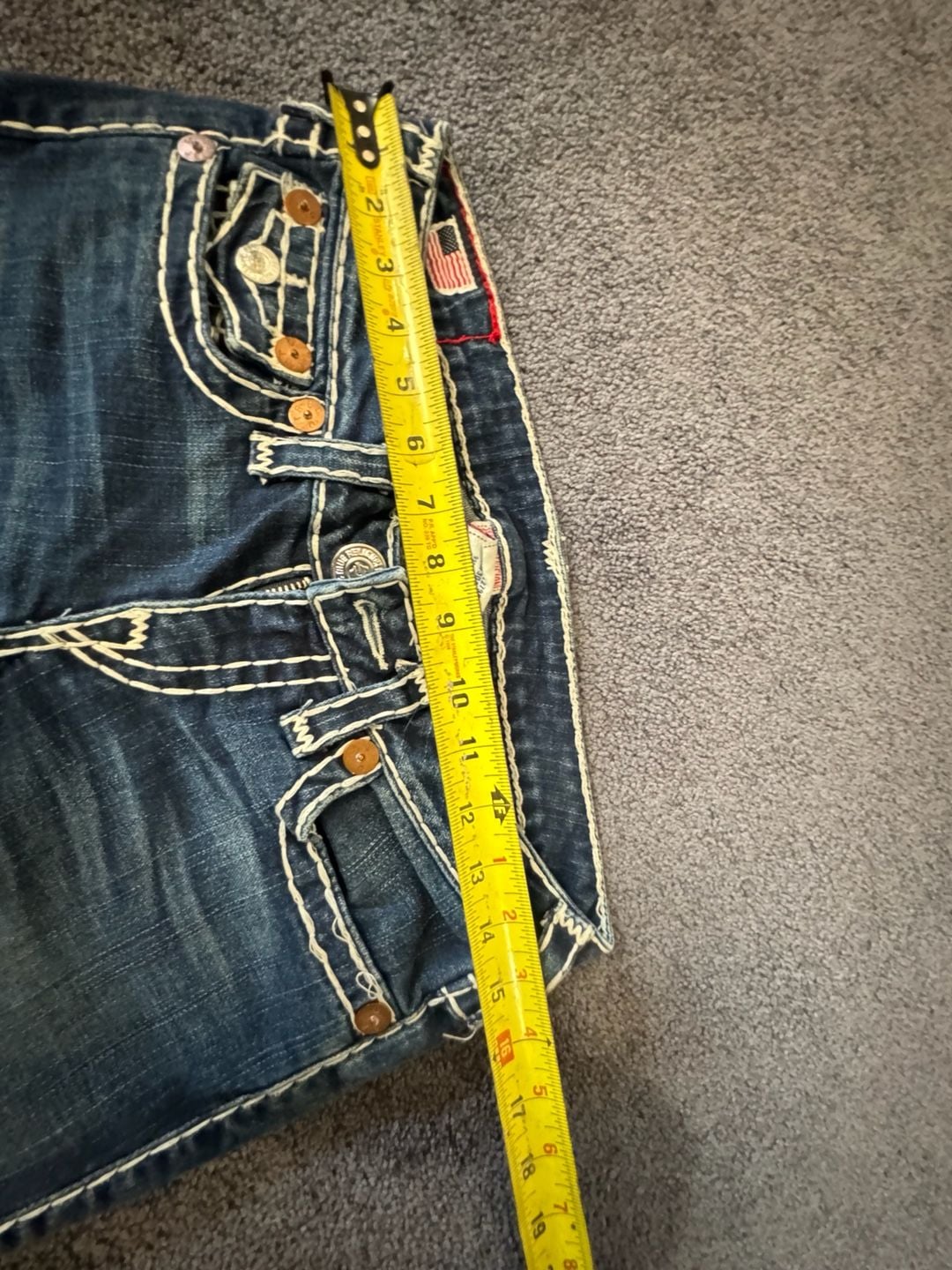 True Religion Joey Super T Jeans Size 29 Blue Denim 7