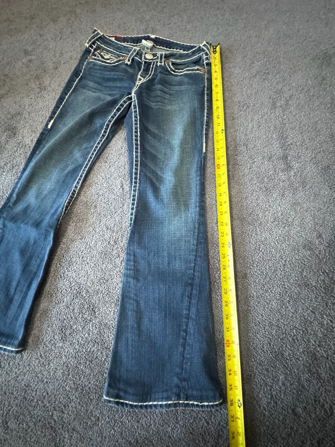 True Religion Joey Super T Jeans Size 29 Blue Denim 9