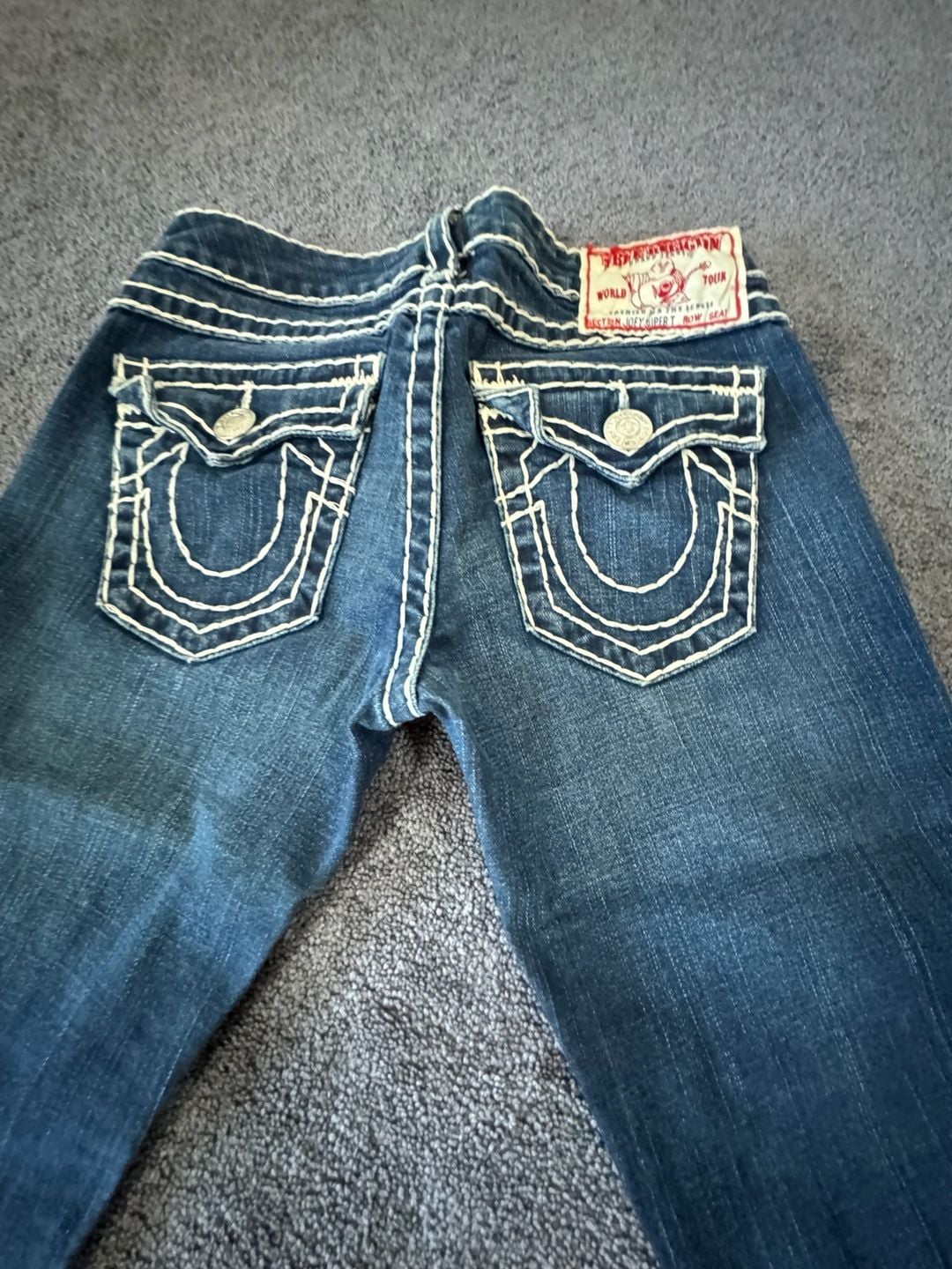 True Religion Joey Super T Jeans Size 29 Blue Denim 12