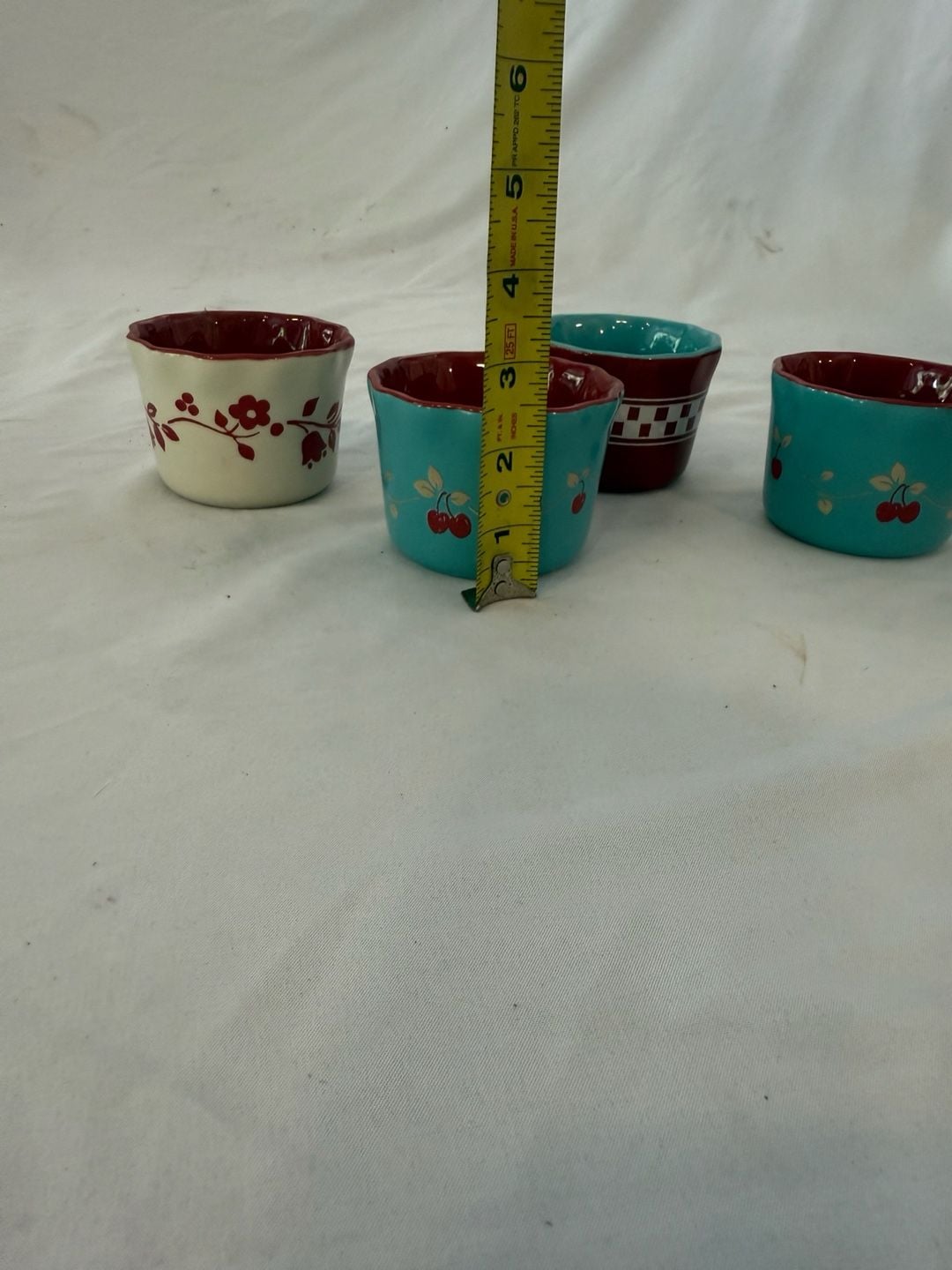 General Store By Gibson Custard Cup Ramekin Mini Bowl 4-Piece 3