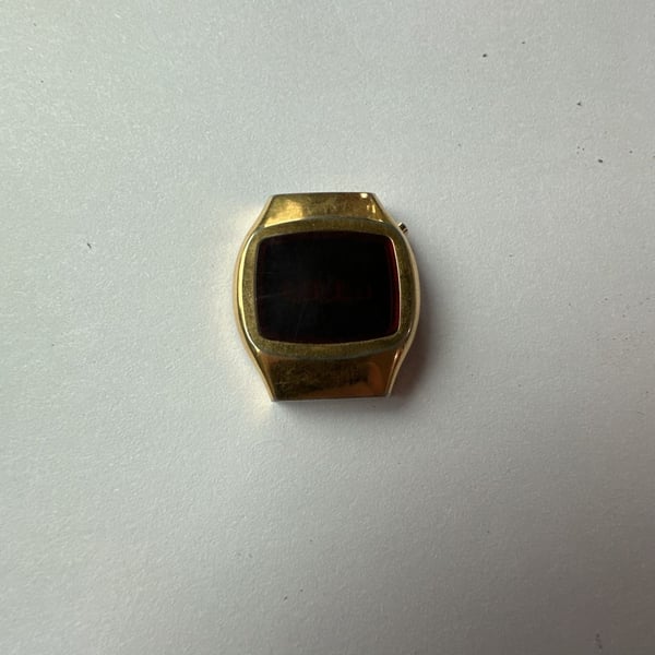 Sears Roebuck Vintage LED Watch 1970s Digital Red