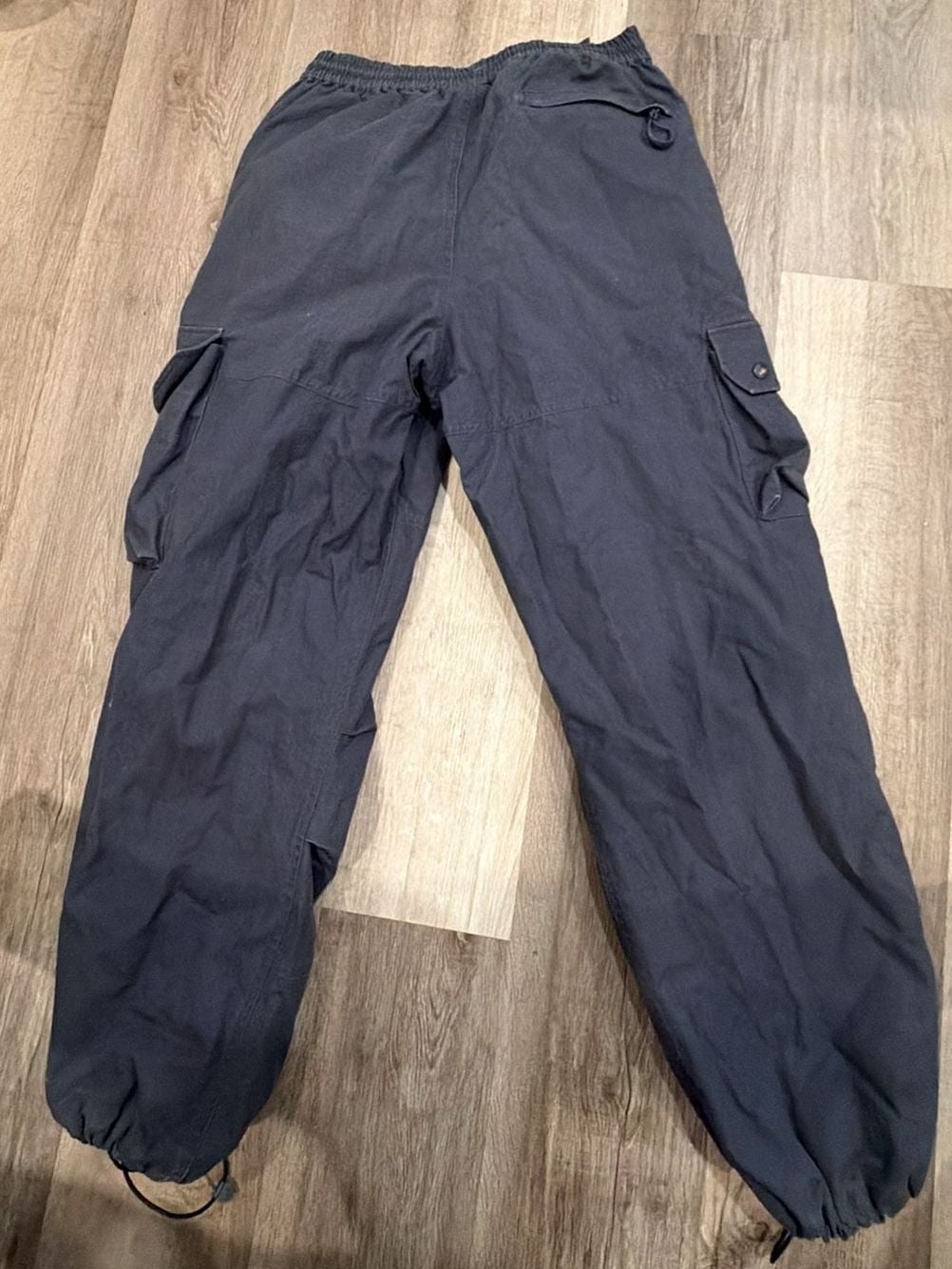 Palace Gore-Tex Cargo Pants Size L Navy Ripstop 6