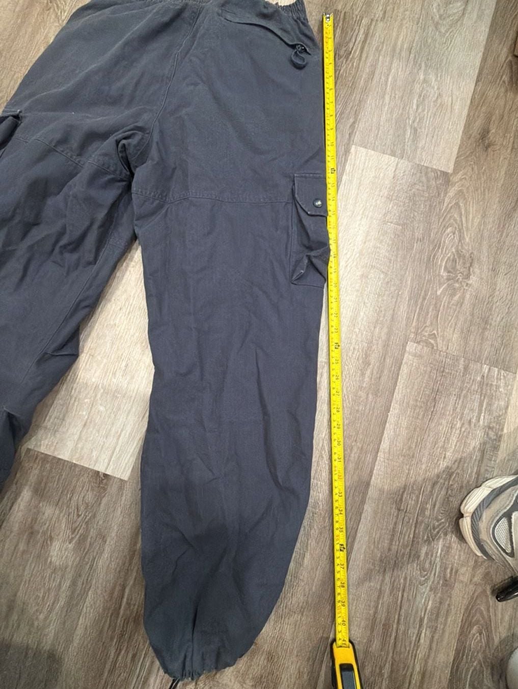 Palace Gore-Tex Cargo Pants Size L Navy Ripstop 8