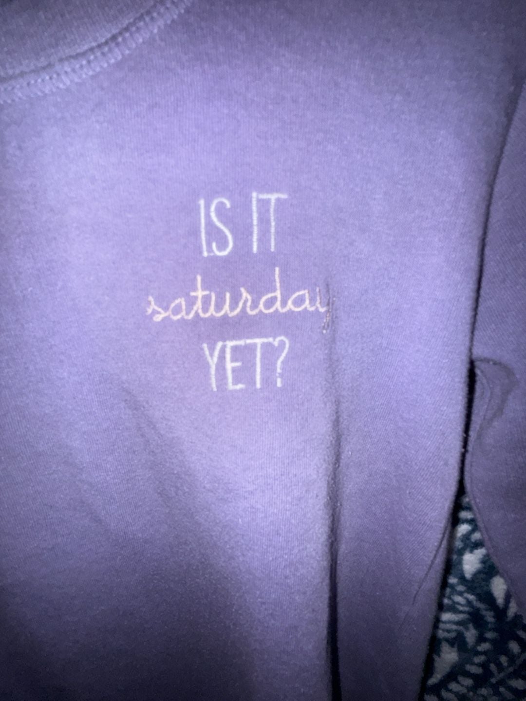 Lavender: Cotton, Relaxed Fit, Crew Neck : , 3